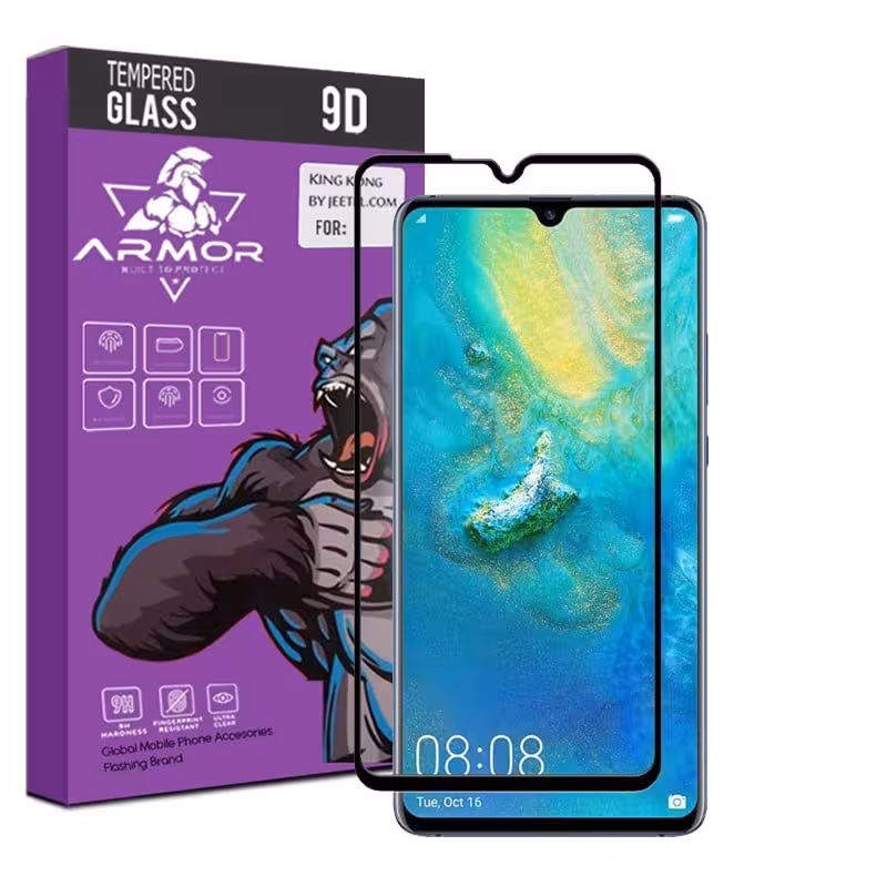 گلس تمام صفحه مناسب برای گوشی HUAWEI MATE 20