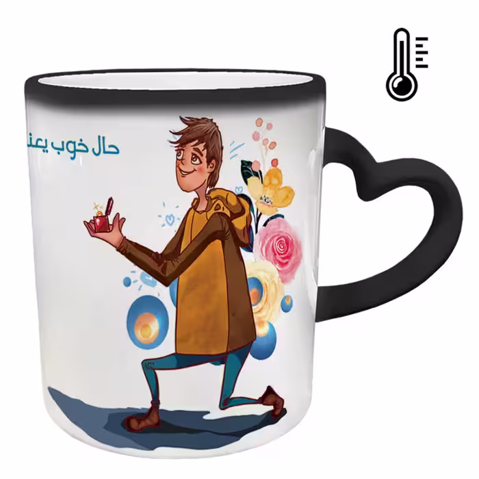 خرید ماگ-لیوان حرارتی  دسته ساده  عاشقانه کد 172