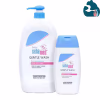 شامپو بدن کودک سبامد seba med Gentle wash