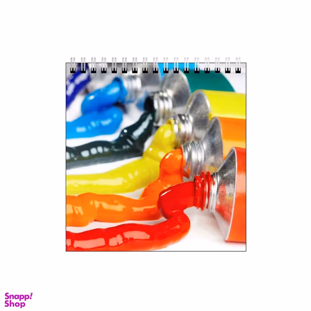 دفتر طراحی بامبیلیپ طرح رنگ اکرولیک کد 8024578