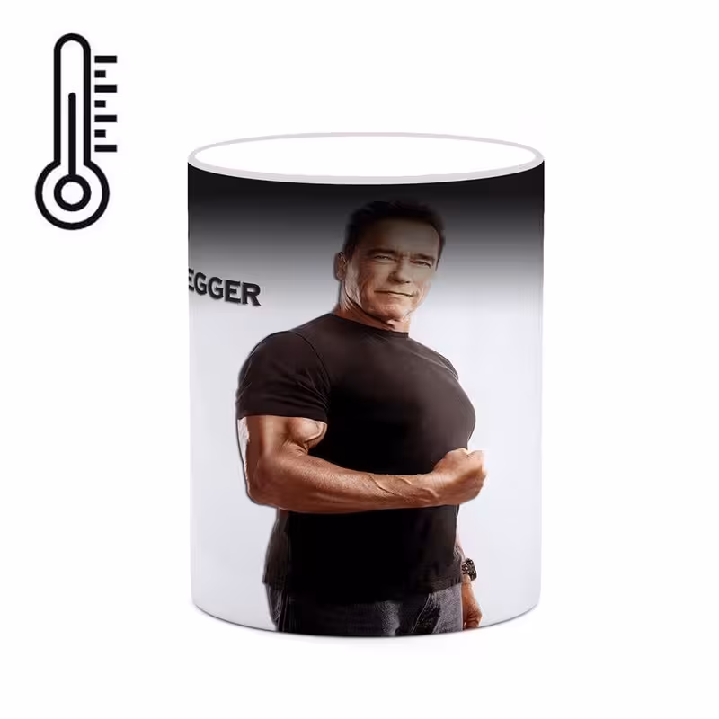 ماگ حرارتی چیتوکالا طرح آرنولد Arnold Schwarzenegger مدل mgh25158