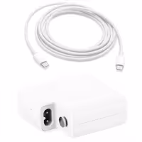آداپتور شارژ مک بوک اپل مدل 87W USB-C بدون کابل