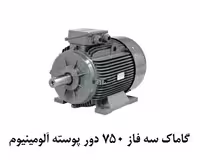 الکتروموتور گاماک 3KW سه فاز 750 دور