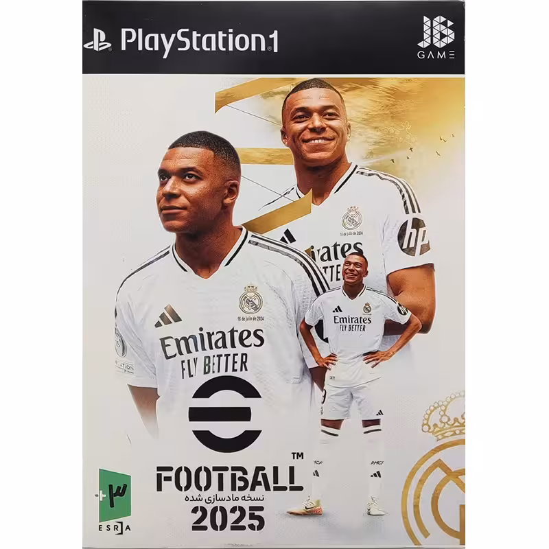 بازی eFootball 2025 PS1 نشر جی بی تیم