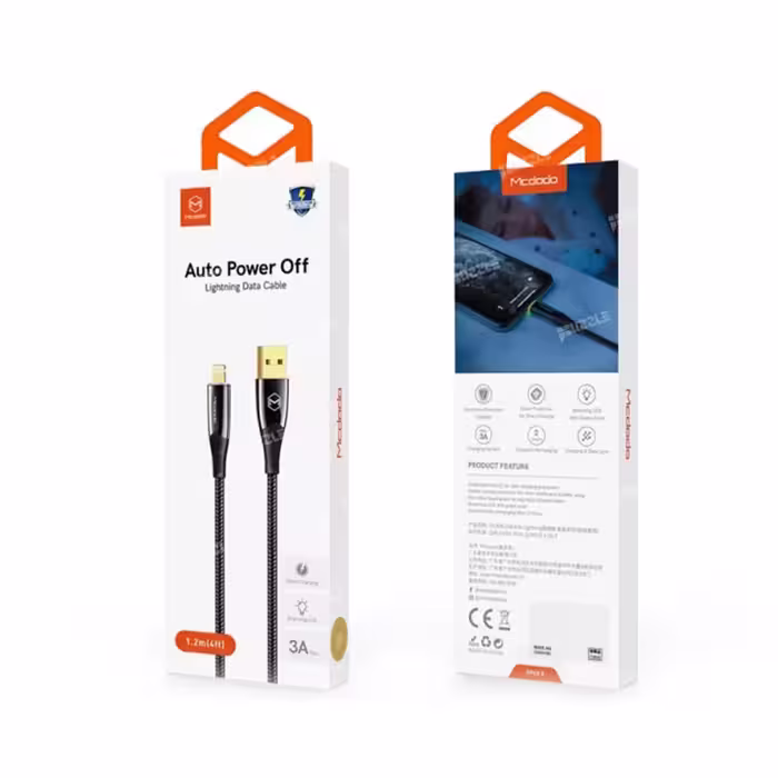 کابل شارژ هوشمند لایتنینگ برند مک دودو مدل CA-8060