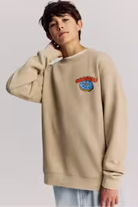 سویشرت مردانه پیراهن چاپی اورجینال H&M