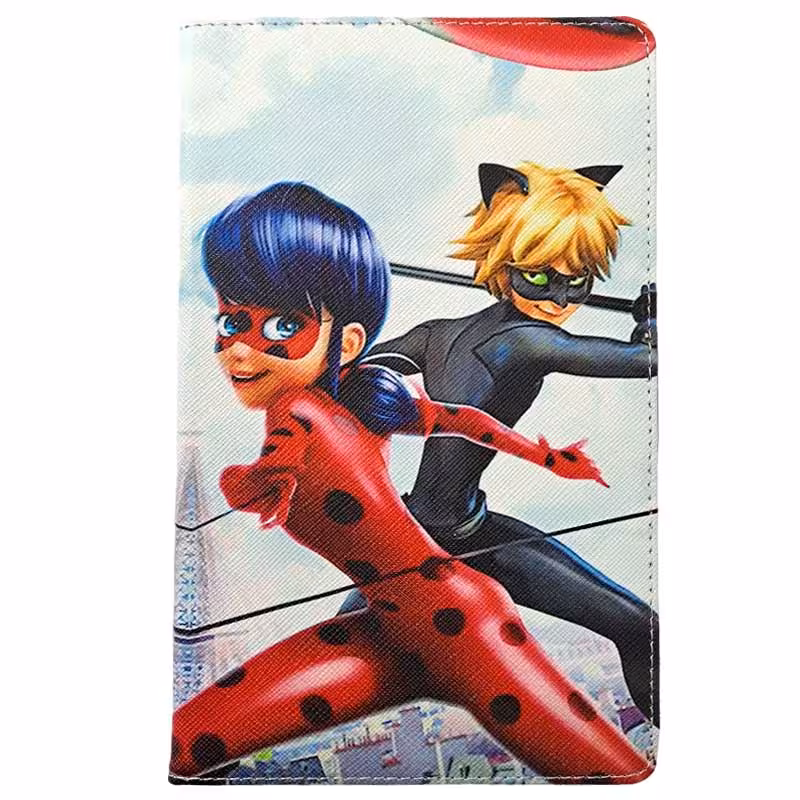 کیف کلاسوری طرح دختر کفشدوزکی 4 | تبلت سامسونگ "8.7 اینچ" Tab A7 Lite (T220-T225)