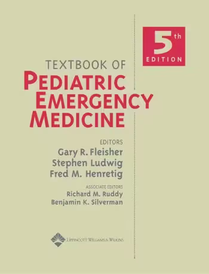 خرید و دانلود نسخه کامل کتاب Textbook of Pediatric Emergency Medicine