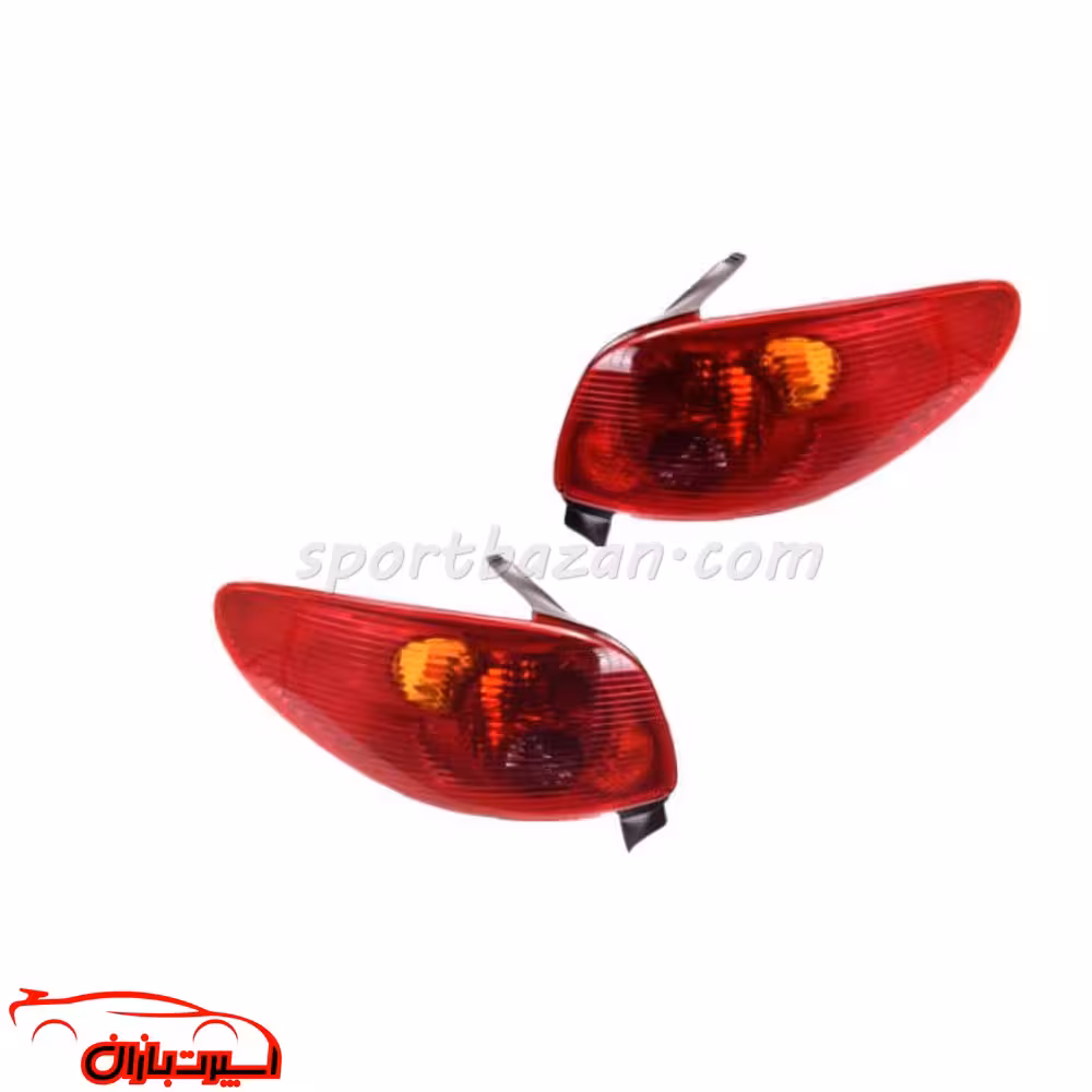 چراغ خطر عقب فابریک پژو 206 صندوقدار جمع ساز-راست، چپ، جفت