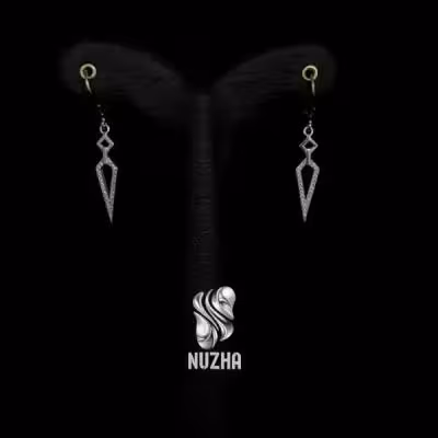 گوشواره نقره زنانه کدgn1010