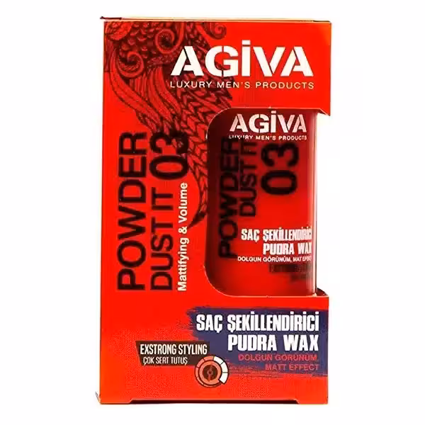 پودر حالت دهنده مو آگیوا Agiva شماره 03 وزن 20 گرم