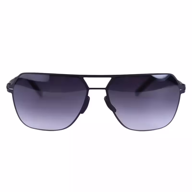 عینک آفتابی آیس برلین مردانه فریم مستطیل مشکی boris n/3