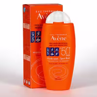 کرم ضد آفتاب بدون رنگ اون AVENE SPF50  مدل Fluide Sport