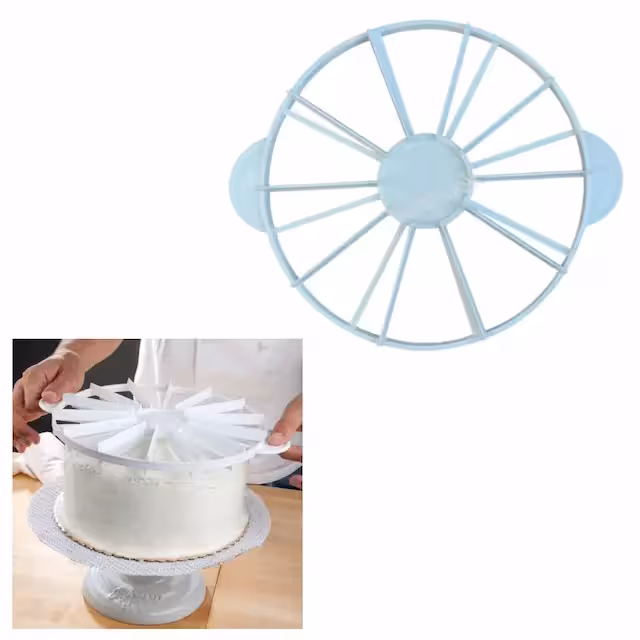 مقسم کیک پلاستیکی دو طرفه 12/10