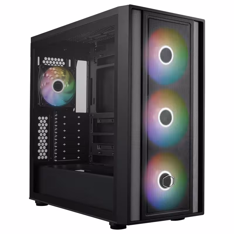 کیس کولرمستر مدل COOLERMASTER MASTERBOX 600 BLACK