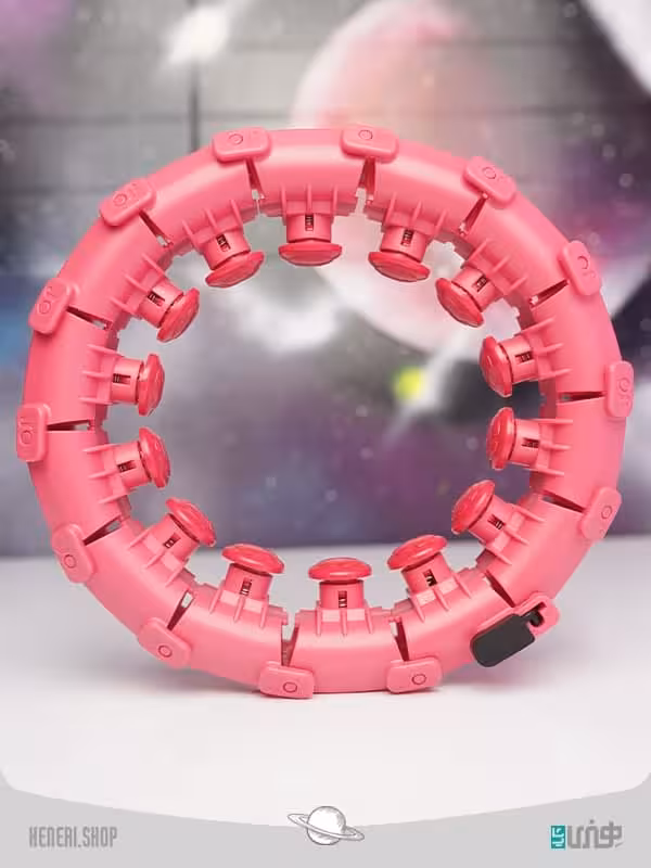 حلقه لاغری و ورزشی هولاهوپ هوشمند Smart waist sports ring