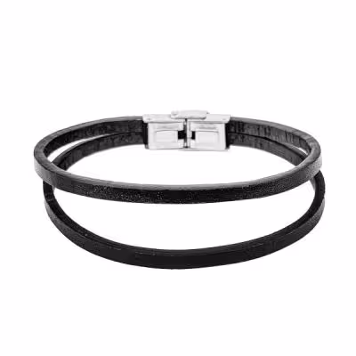 دستبند چرم لانکا مدل BB-20