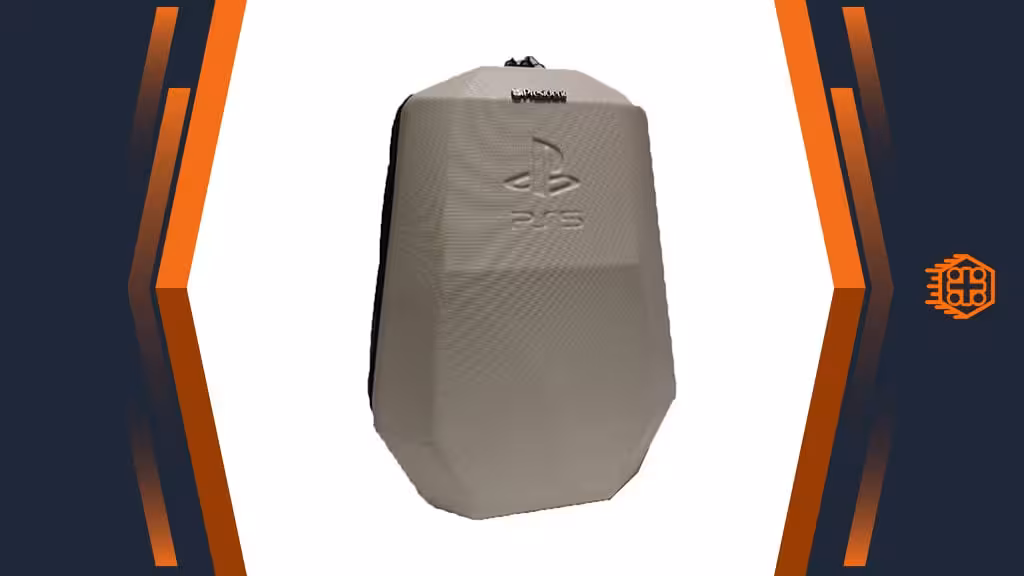 کوله پشتی ضد ضربه President مخصوص PS5 Slim – رنگ Ivory Cream