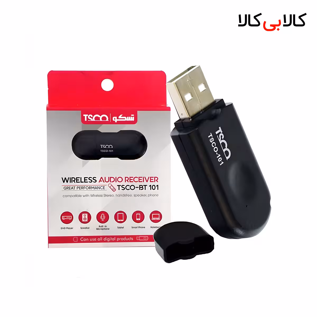 دانگل بلوتوث TSCO BT 101 AUX