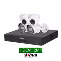پکیج 4 دوربین مداربسته داهوا 2 مگاپیکسل میان رده