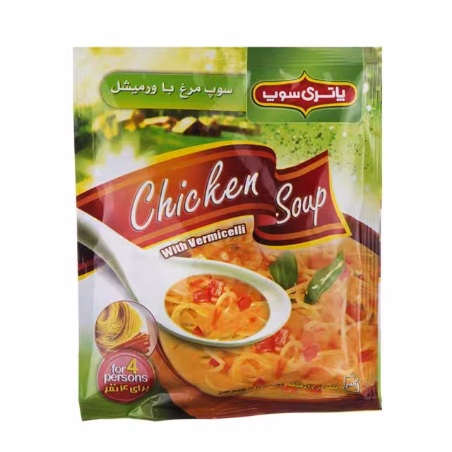 سوپ مرغ با ورمیشل پاتری 71 گرمی