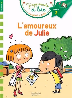 کتاب زبان فرانسه سامی و جولی Sami et Julie CP Niveau 2 L’amoureux de Julie