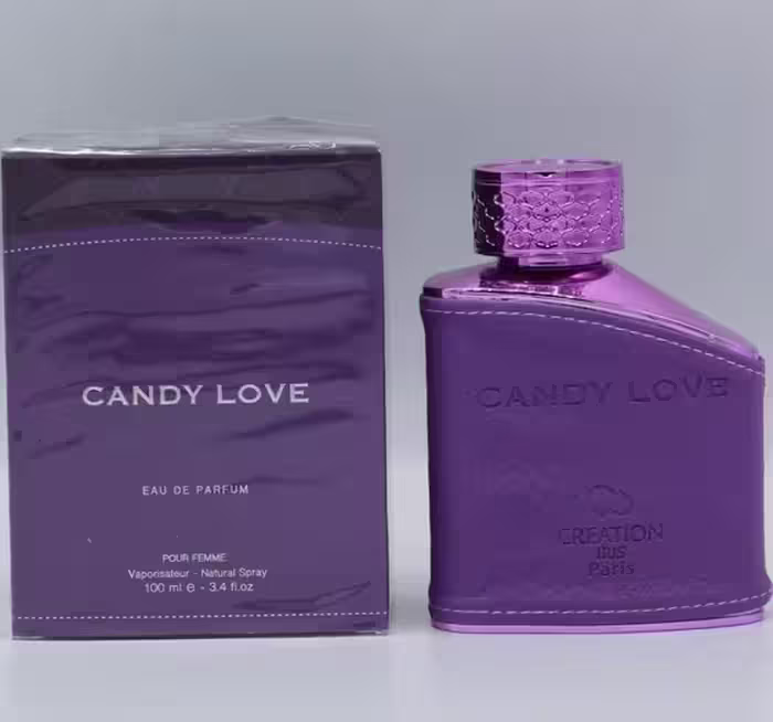 ادکلن 100میل زنانه کندی لاو برند کریشن CANDY LOVE