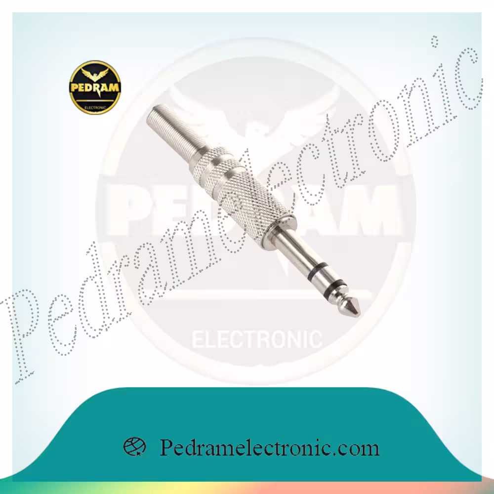 فیش میکروفون استریو فلزی/FISH MICROPHON METAL