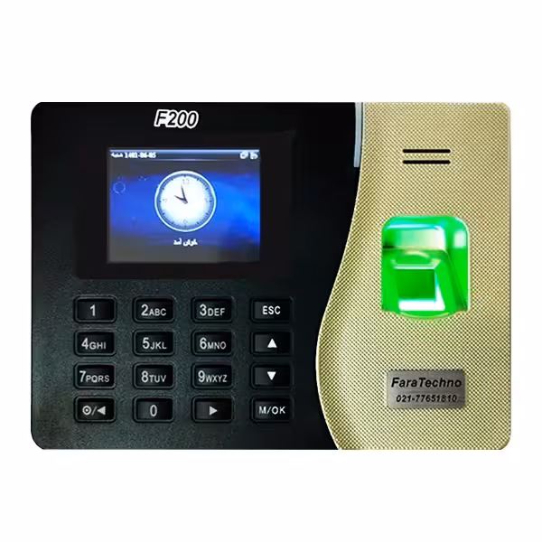 دستگاه حضور و غیاب فراتکنو مدل F200