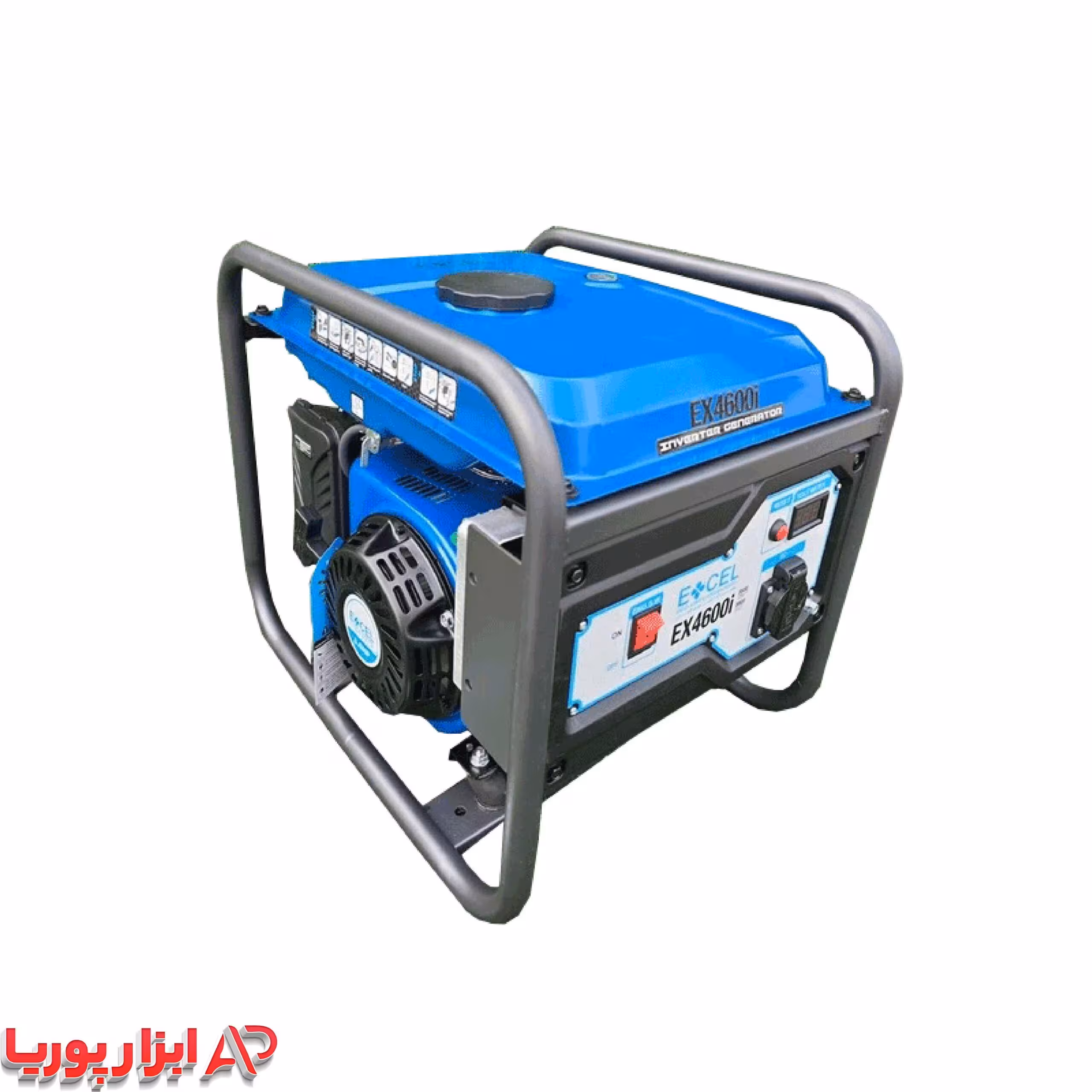موتور برق بنزینی اکسل مدل EX4600i ظرفیت 3.8 کیلووات تک فاز