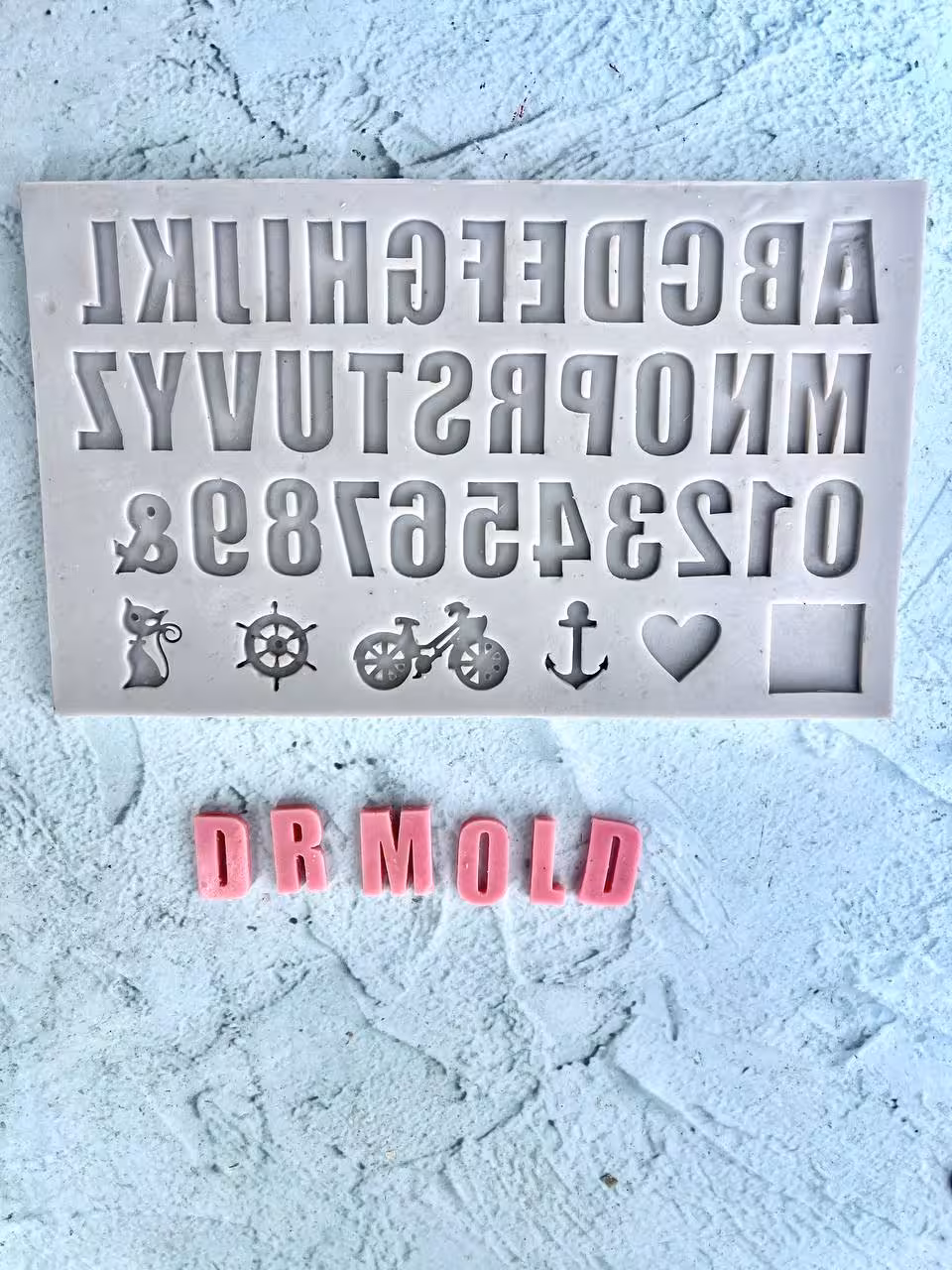 مولد فوندانتی حروف و اعداد انگلیسی 3سانتی کد(23)