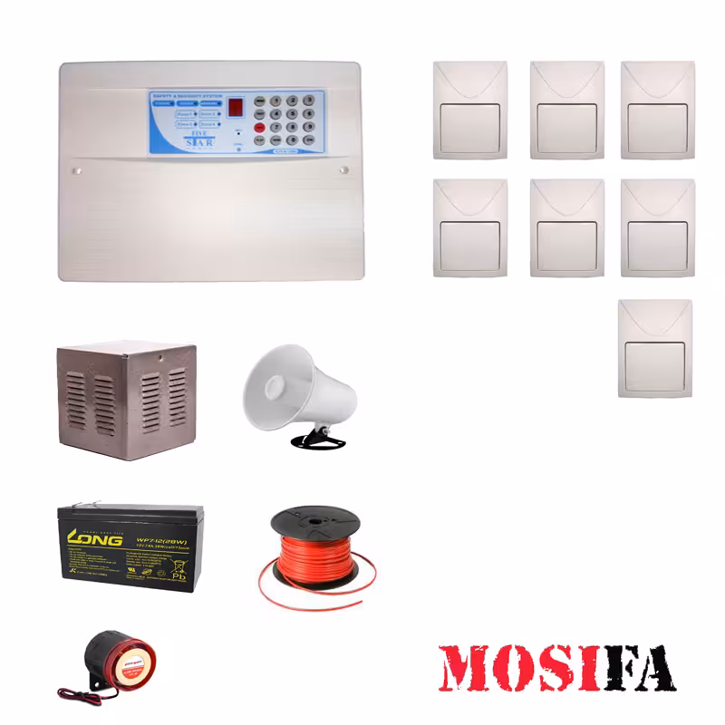 پکیج دزدگیر اماکن فایواستار FI_F7