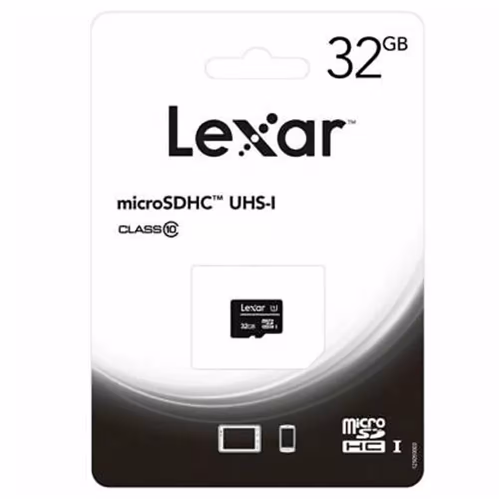 کارت حافظه microSDHC لکسار مدل Speed up to کلاس 10 استاندارد UHS-I U1 سرعت 80MBs ظرفیت 32 گیگابایت