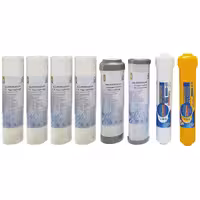فیلتر دستگاه تصفیه آب نور مدل ارگونومی پلاس بسته 8 عددی