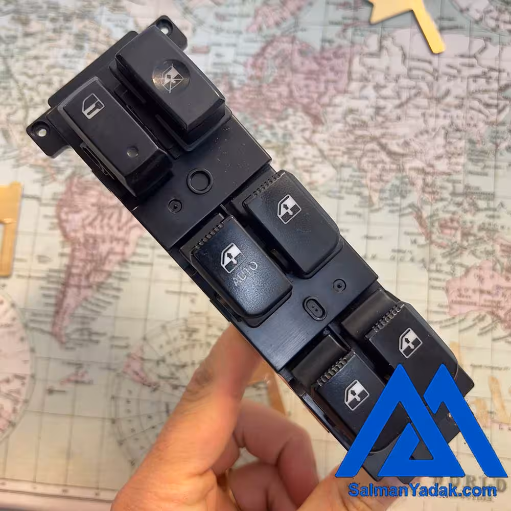 کلید سمت راننده شیشه بالابر سانتافه 935702B100S4