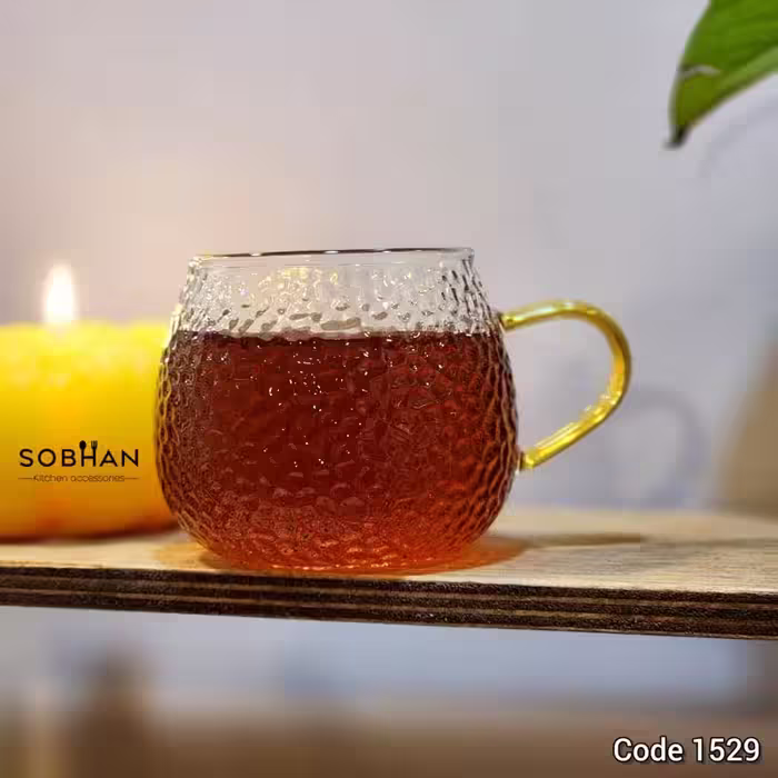 شات پیرکس مدل برفی دسته رنگی