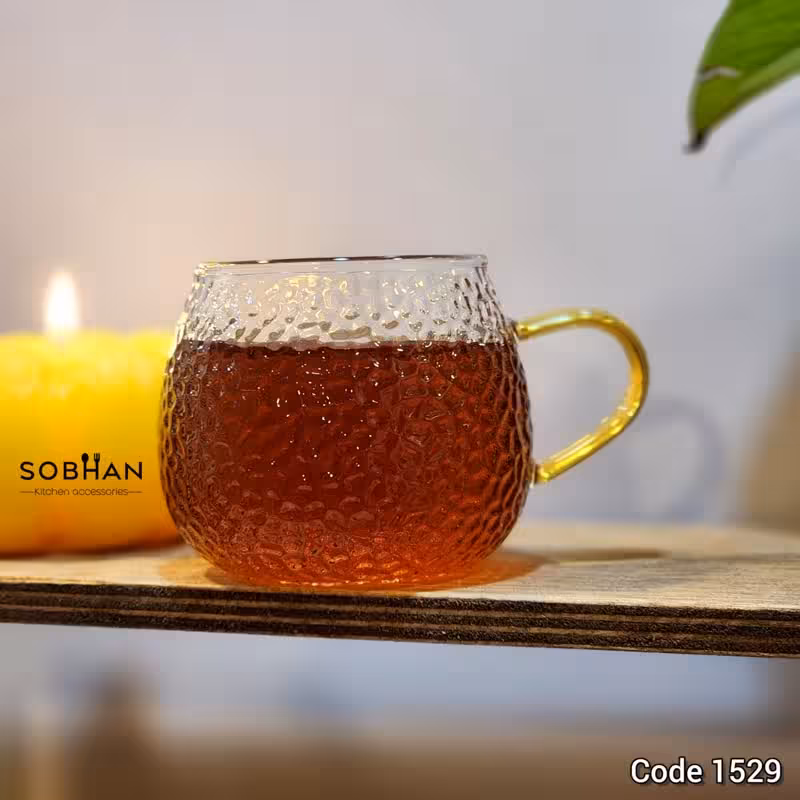 شات پیرکس مدل برفی دسته رنگی