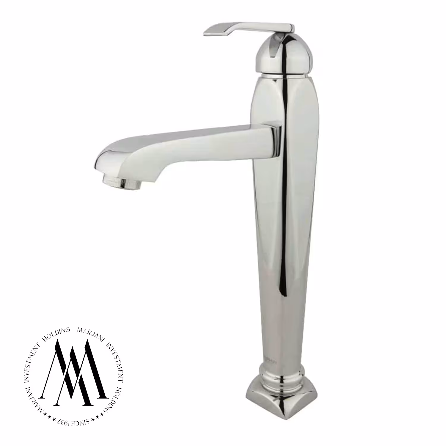 شیر روشویی راسان مدل آلیس پایه بلند (کروم)