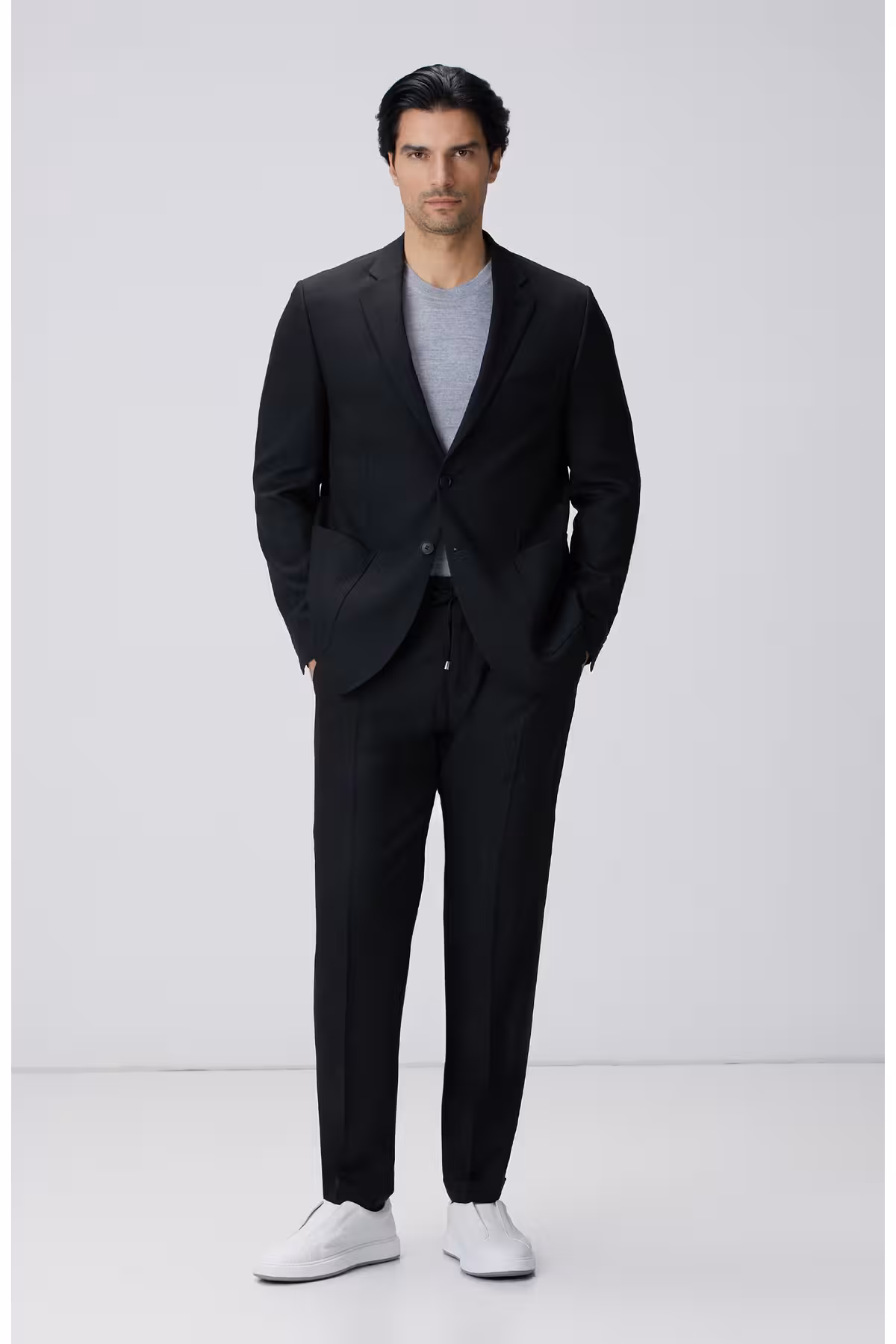 کت وشلوار مردانه لباس سیاه اورجینال Network