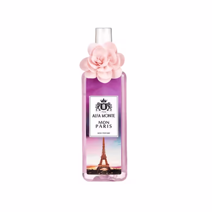 بادی اسپلش زنانه مون پاریس آلفا مونته مدل Alfa Monte Mon Paris Body Splash