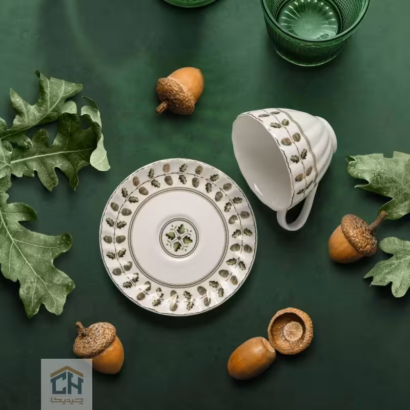 ست چای خوری چینی گلدکیش طرح ROYSA مدل GK701108-2