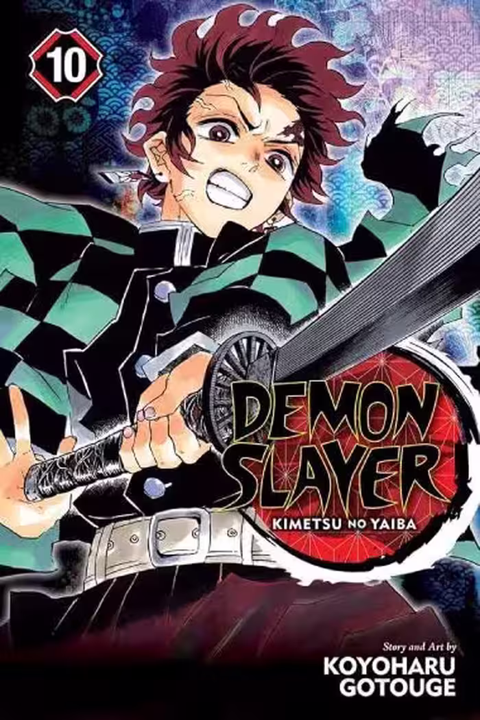 کتاب Comic manga) Demon Slayer 10)