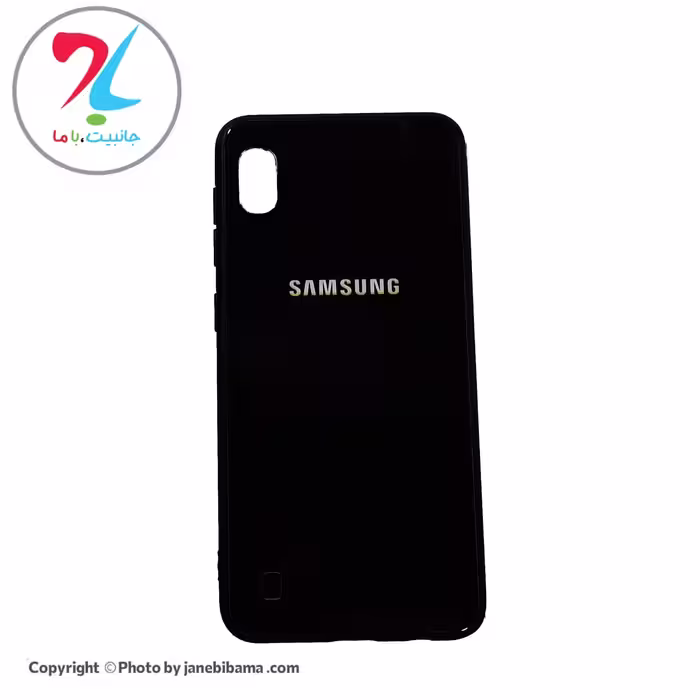 قاب گوشی سامسونگ Samsung A10 مدل پشت گلس - مشکی