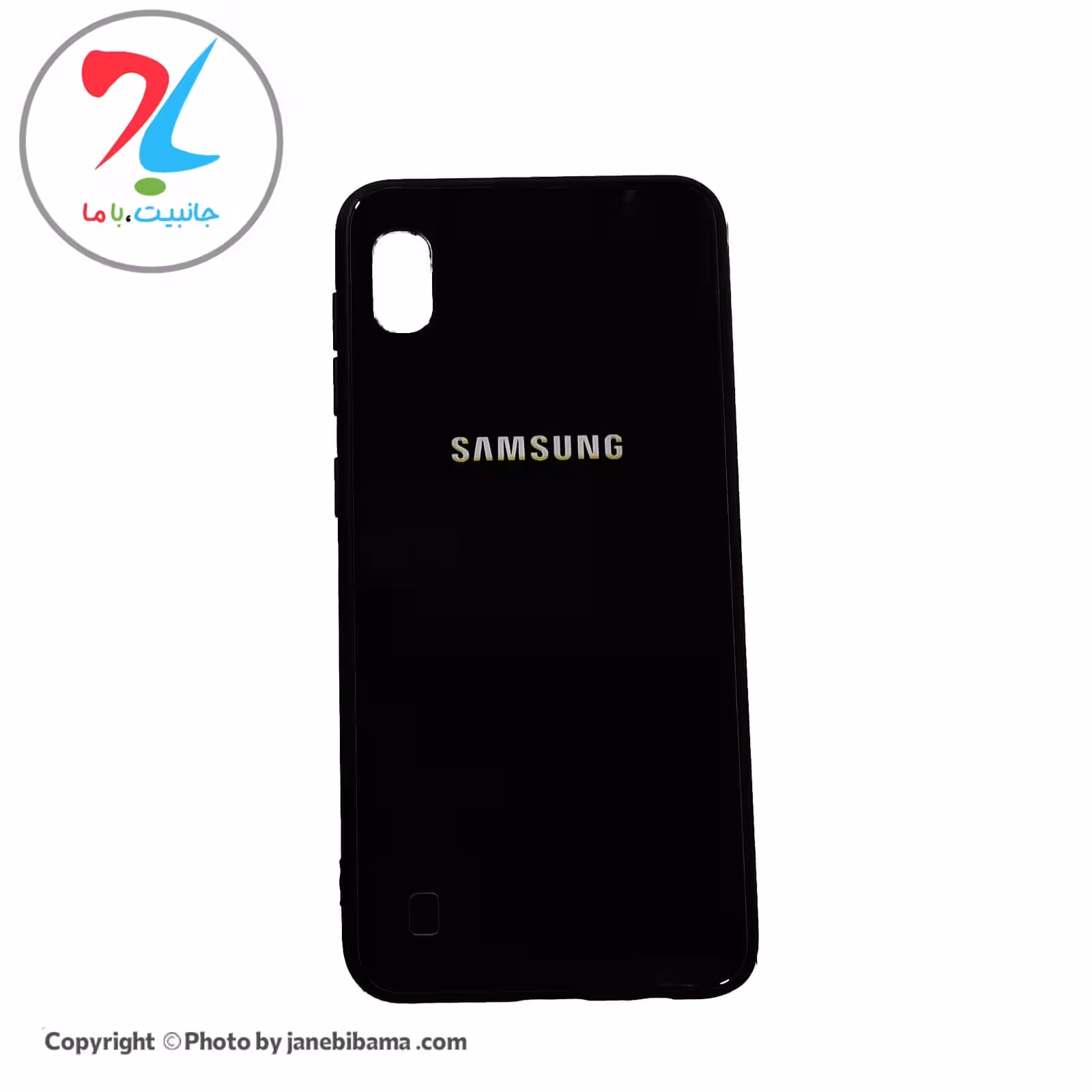قاب گوشی سامسونگ Samsung A10 مدل پشت گلس - مشکی