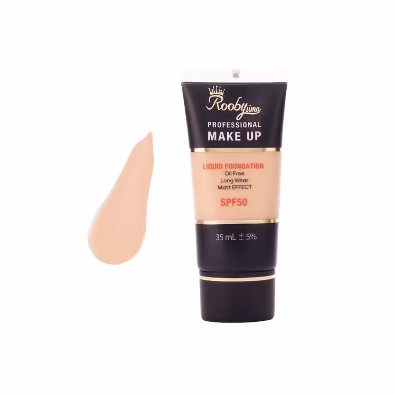 کرم پودر فاقد چربی روبی سیما SPF50 شماره 12 حجم 35 میلی لیتر