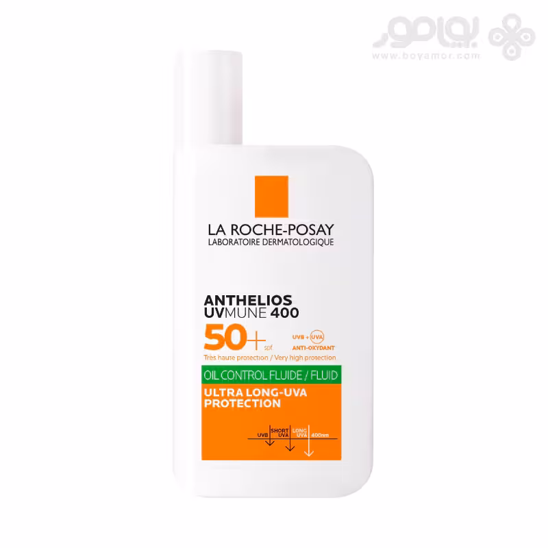 فلوئید ضد آفتاب لاروش پوزای مدل FLUIDE OIL CONTROL حجم 50 میل