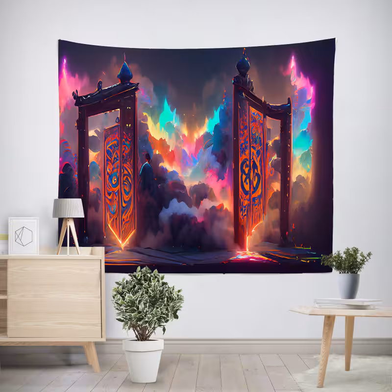 پوستر پارچه ای طرح Midjourney کد M15