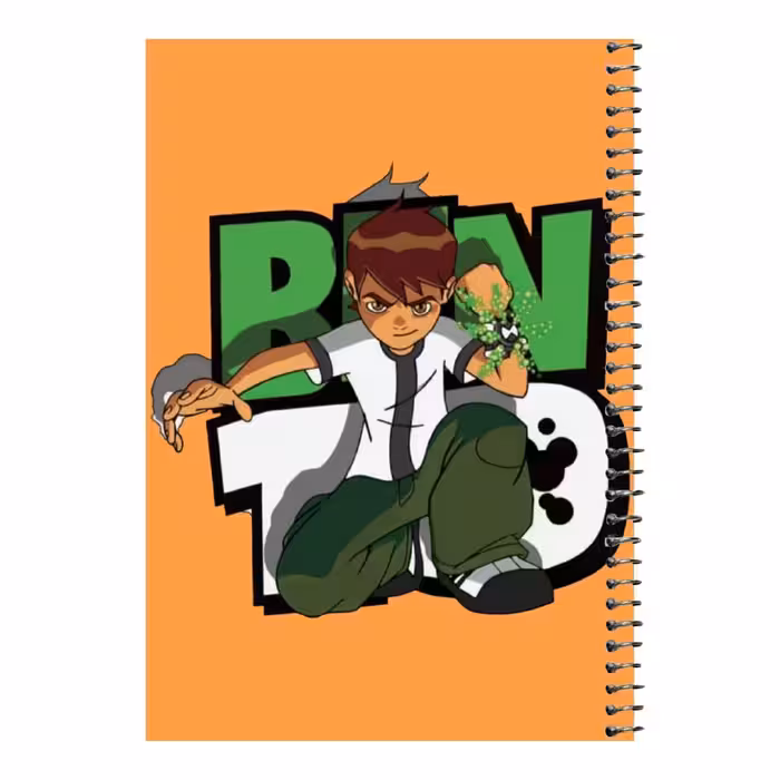 دفتر مشق 80 برگ اس جی مدل بن تن کد 6