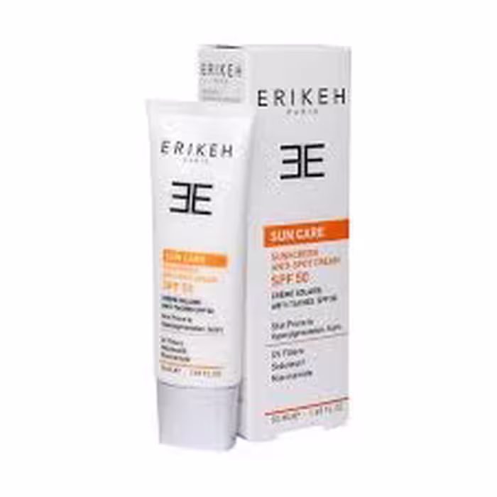 کرم ضد آفتاب و ضد لک اریکه SPF50 بژ طبیعی 50 میلی لیتر