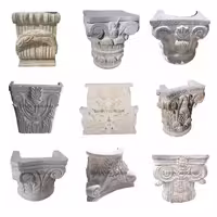 ابزار سر ستون و پا ستون سنگی